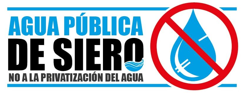 Plataforma contra la privatización del agua en Siero